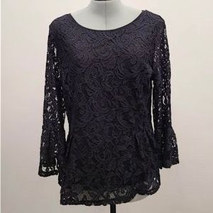 3/$30 - ADRIANA PAPELL NWOT black top, beautiful! 💞